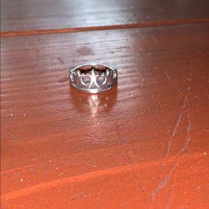 James Avery crown ring